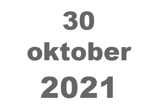 30 oktober 2021